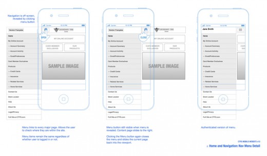 Credit Card Mobile Website example image 3