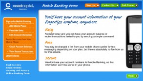 SMS Banking Demo